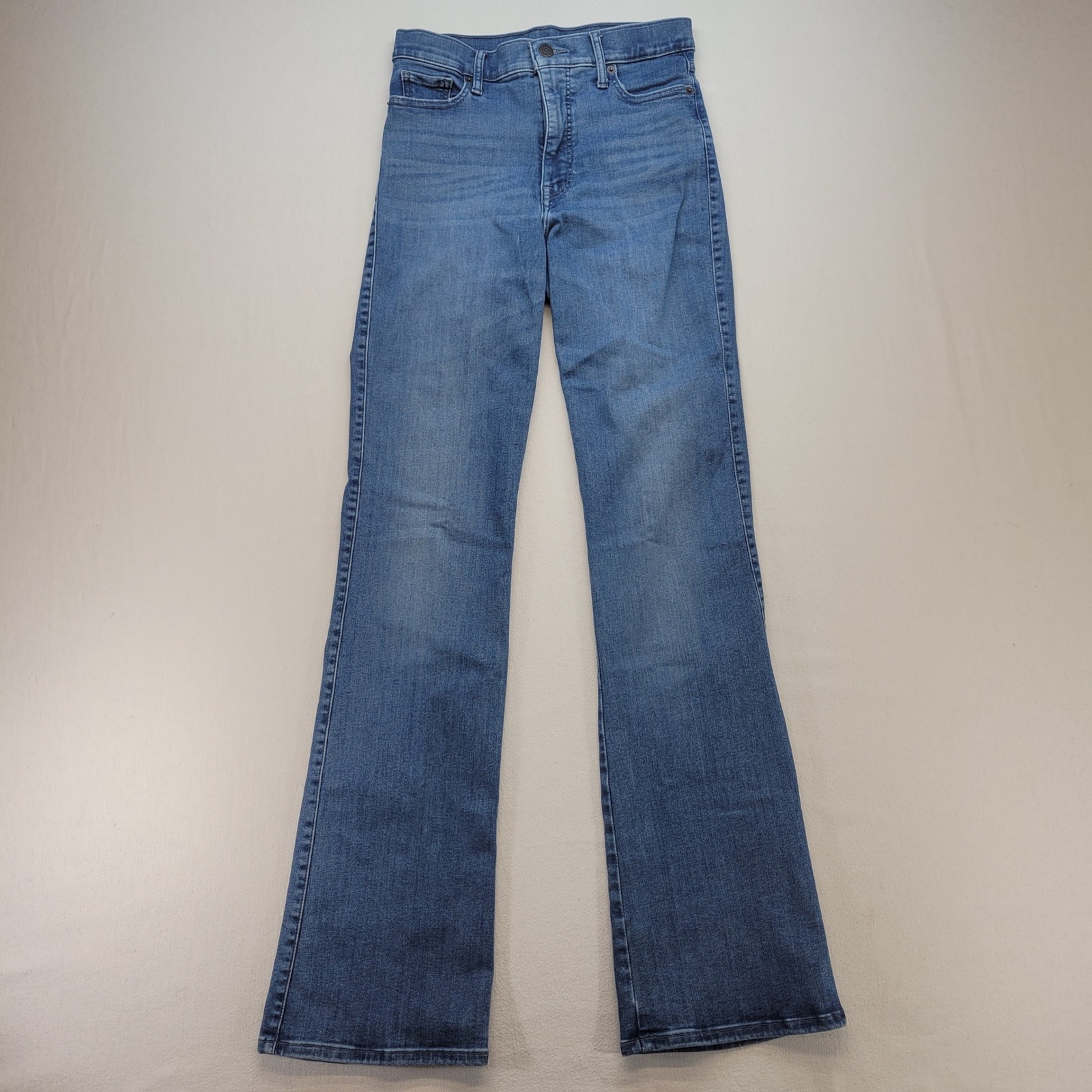 Lucky Brand Jeans Womens 28 Long Blue Uni High Rise Bootcut Stretch Denim